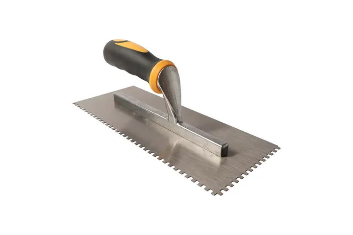 Roberts Designs Bright Steel Square Notched Adhesive Trowel (Variety Sizes)