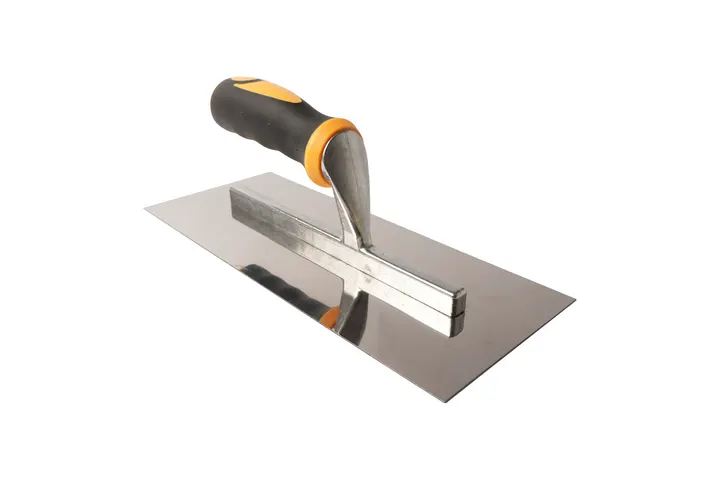 Roberts Designs Stainless Steel Flat Maxi Grip Trowel