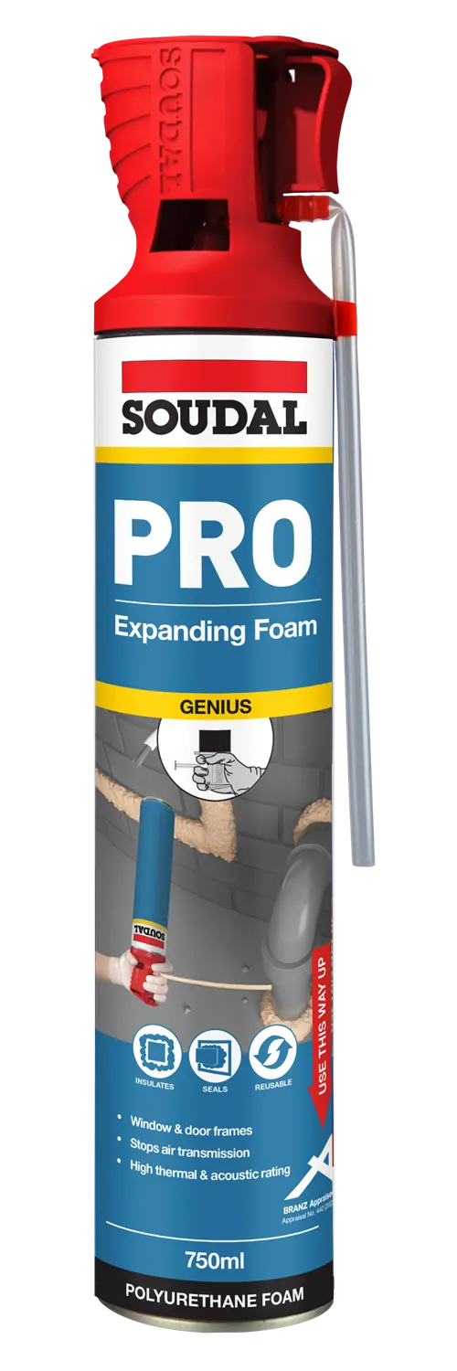 Soudal PRO Expanding Foam Genius 750mL