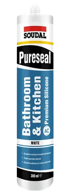 Soudal Pureseal Kitchen & Bathroom AC White 300ml