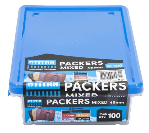 Titan 45mm Mixed Window Packers 100 Pack