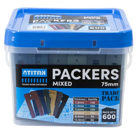 Titan 75mm Mixed Window Packers Trade Pack 600pcs