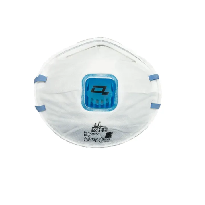 YSF O2 R100V Disposable P2 Valved Respirator 12 Pack