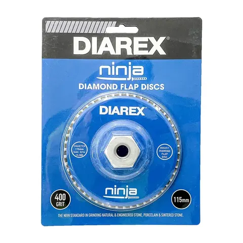 Diarex Ninja Diamond Flap Disc 115mm 400 Grit